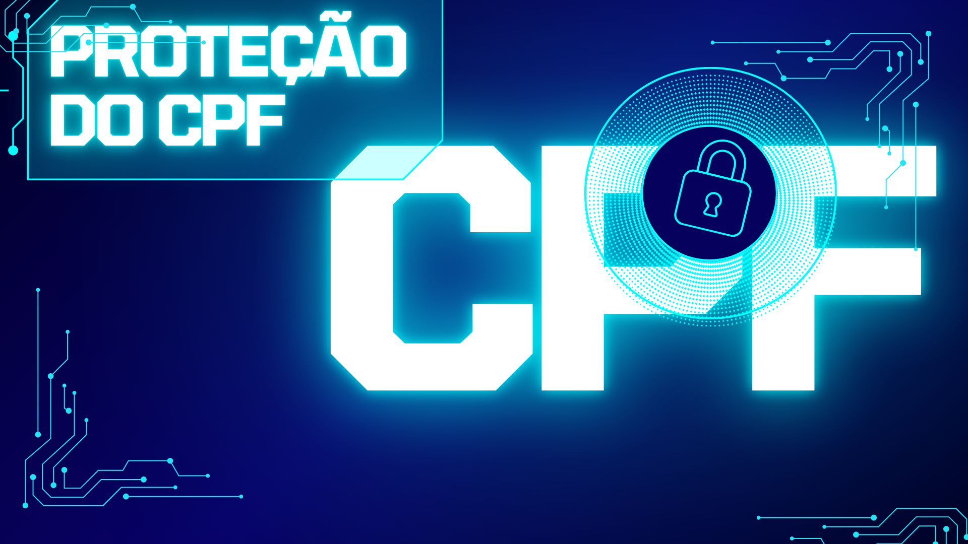 Proteção do CPF