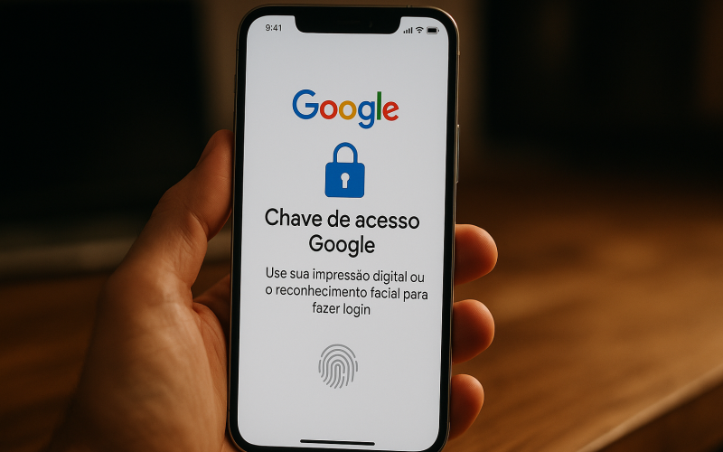 Chave de Acesso Google