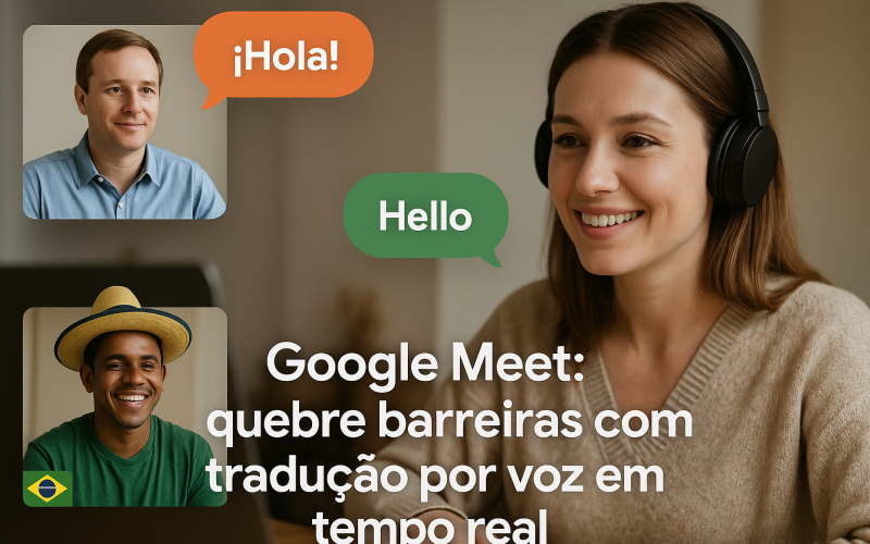 Google Meet Com Dublagem Automática