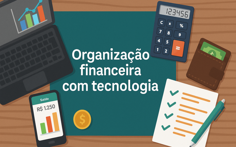 Organização financeira com tecnologia