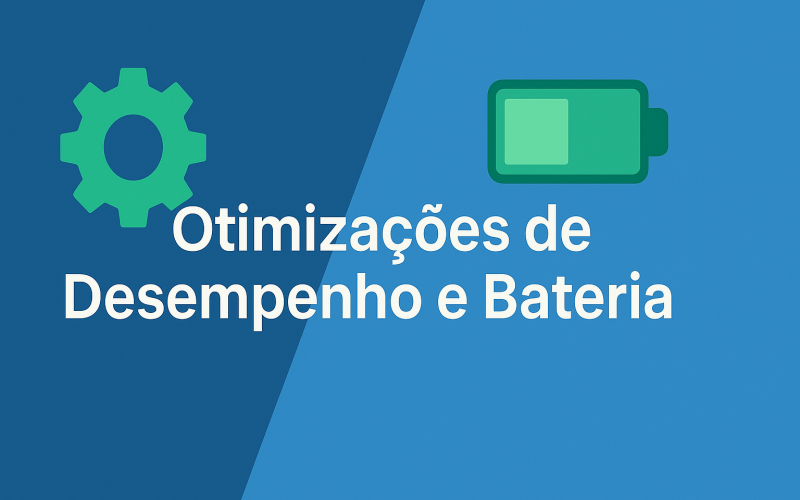 Otimizações de Desempenho e Bateria