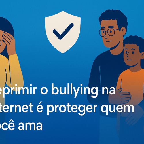 Reprimir o bullying na internet